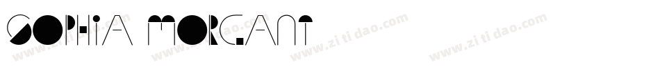 Sophia Morgant字体转换